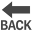 Стрелка «назад»