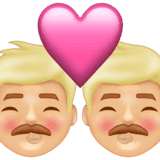 Эмодзи 👨🏼‍❤️‍💋‍👨🏼 Emojipedia