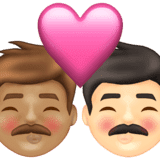 Эмодзи 👨🏽‍❤️‍💋‍👨🏻 Emojipedia