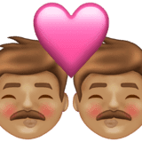Эмодзи 👨🏽‍❤️‍💋‍👨🏽 Emojipedia