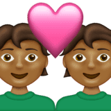 Эмодзи 💑🏾 Emojipedia