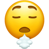 Эмодзи 😮‍💨 Emojipedia