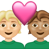 Эмодзи 🧑🏼‍❤️‍🧑🏽 Emojipedia