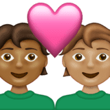 Эмодзи 🧑🏾‍❤️‍🧑🏽 Emojipedia