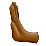 Эмодзи 🫷🏾 Emojipedia