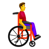 Эмодзи 👨‍🦽‍➡️ Emojipedia