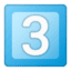 Эмодзи 3️⃣ Google