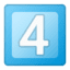 Эмодзи 4️⃣ Google