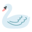 Эмодзи 🦢 Google