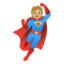 Эмодзи 🦸🏼 Google