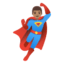 Эмодзи 🦸🏽‍♂️ Google