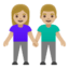 Эмодзи 👫🏼 Google