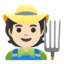 Эмодзи 🧑🏻‍🌾 Google