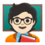Эмодзи 🧑🏻‍🏫 Google