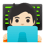Эмодзи 🧑🏻‍💻 Google