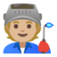 Эмодзи 🧑🏼‍🏭 Google
