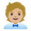 Эмодзи 🧑🏼‍💼 Google