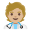 Эмодзи 🧑🏼‍⚕️ Google