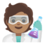 Эмодзи 🧑🏽‍🔬 Google