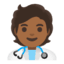 Эмодзи 🧑🏾‍⚕️ Google