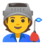 Эмодзи 🧑‍🏭 Google