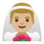 Эмодзи 👰🏼‍♂️ Google
