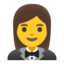 Эмодзи 🤵‍♀️ Google