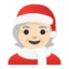 Эмодзи 🧑🏻‍🎄 Google