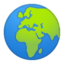 Эмодзи 🌍 Google