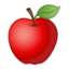 Эмодзи 🍎 Google