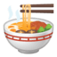 Эмодзи 🍜 Google