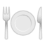 Эмодзи 🍽️ Google