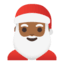 Эмодзи 🎅🏾 Google
