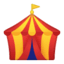 Эмодзи 🎪 Google