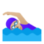 Эмодзи 🏊🏼‍♀️ Google