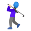 Эмодзи 🏌🏻‍♀️ Google