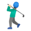 Эмодзи 🏌🏻‍♂️ Google