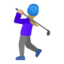 Эмодзи 🏌🏼‍♀️ Google