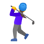 Эмодзи 🏌️‍♀️ Google