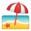Эмодзи 🏖️ Google