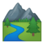 Эмодзи 🏞️ Google