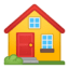 Эмодзи 🏠 Google