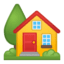 Эмодзи 🏡 Google