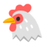 Эмодзи 🐔 Google