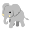 Эмодзи 🐘 Google