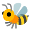 Эмодзи 🐝 Google