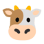 Эмодзи 🐮 Google