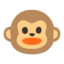 Эмодзи 🐵 Google