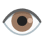 Эмодзи 👁️ Google