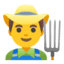 Эмодзи 👨‍🌾 Google